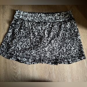 lululemon athletica Black and White Skort